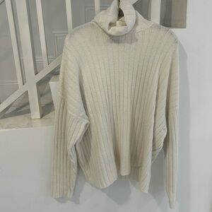 Cozy Cream Turtleneck Sweater